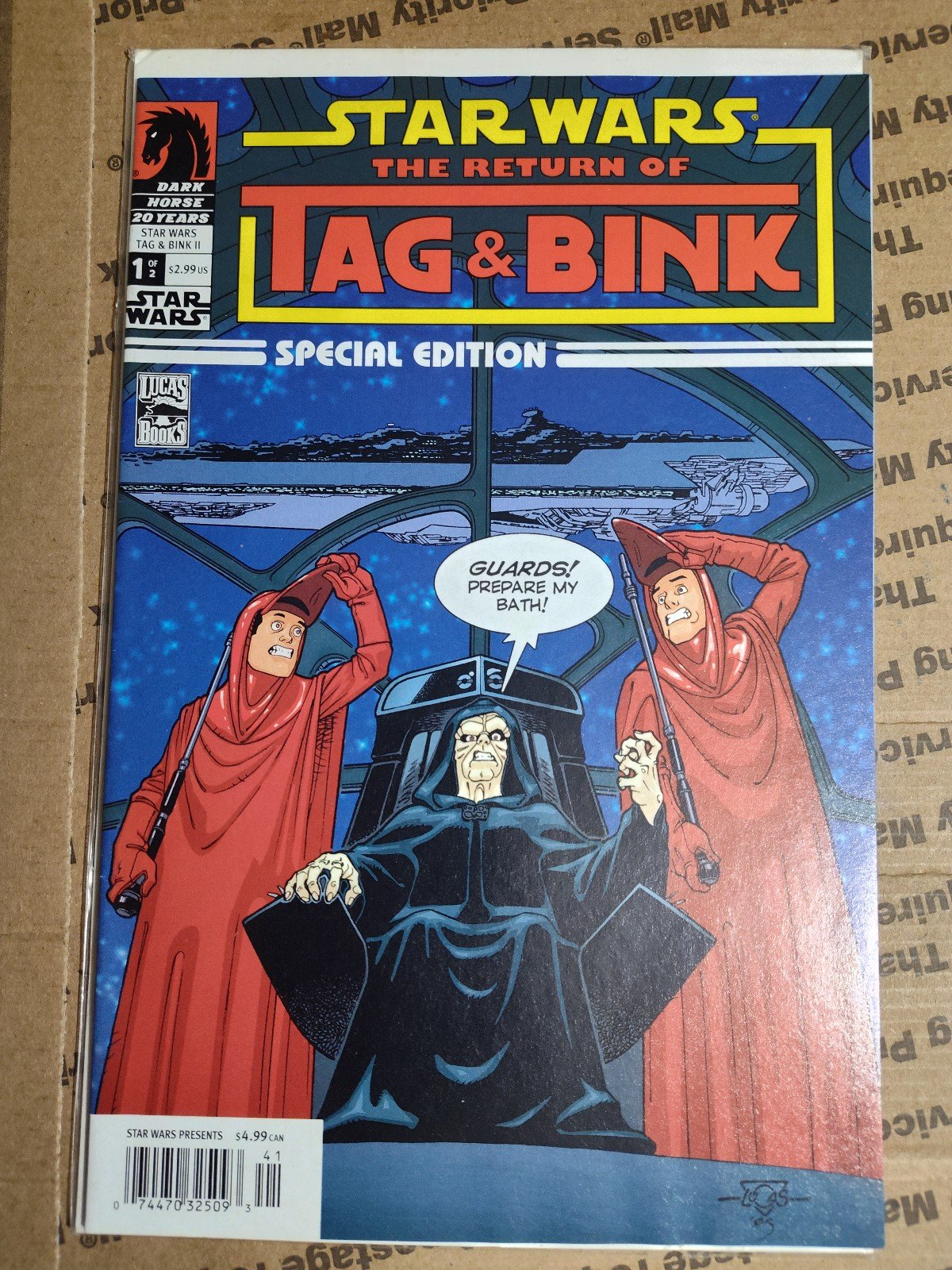 Star wars return of Tag & Blink Newsstand variant)