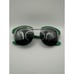 New Prada Designer Sunglasses - Green/Silver Round Style - 300+ Retail