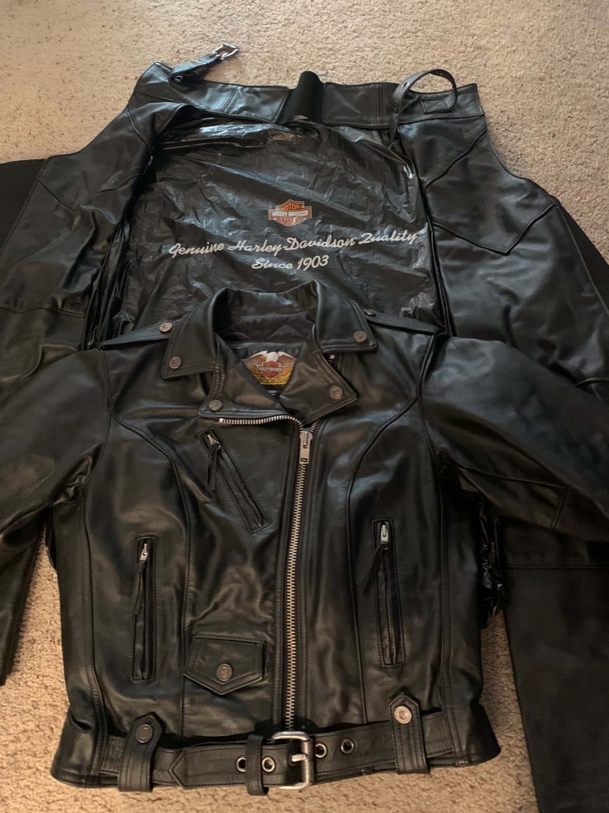 Authentic Harley Davidson items