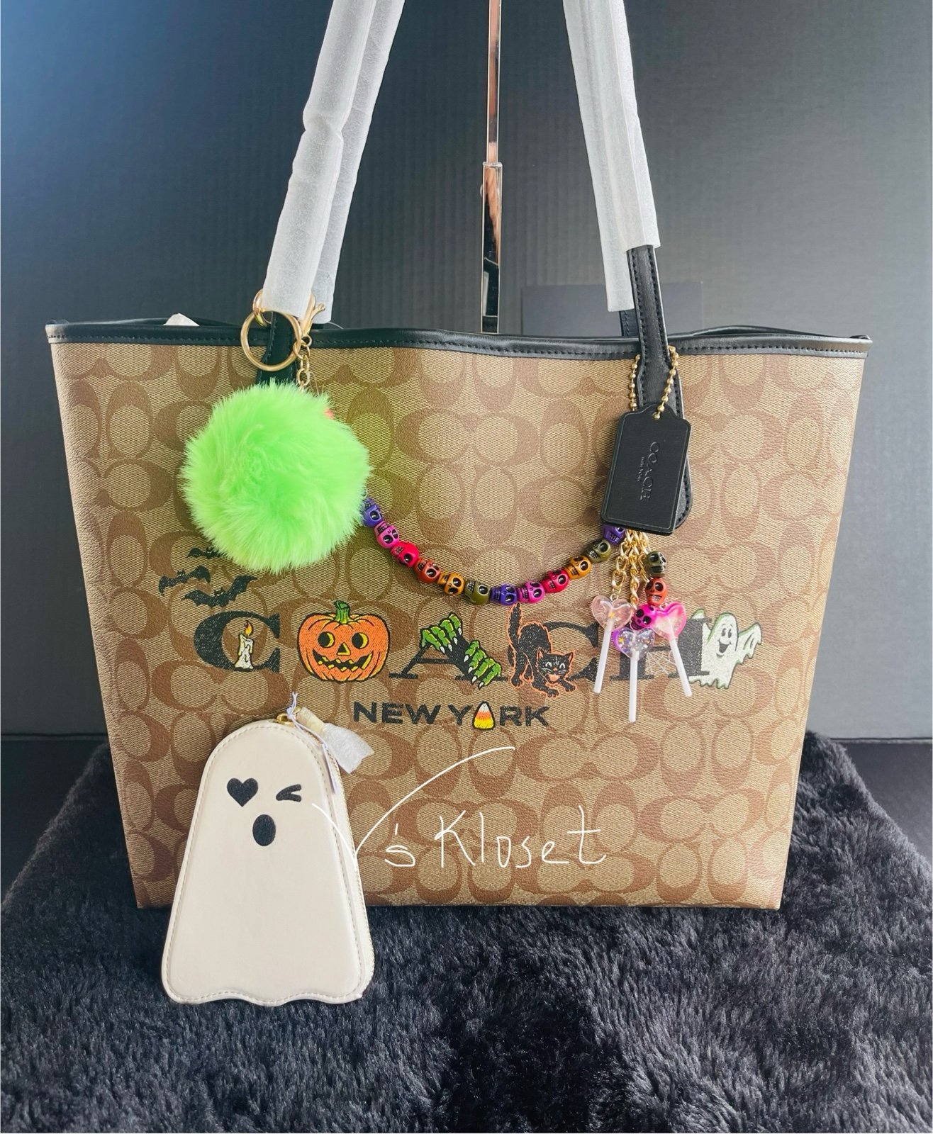 ❤️Coach Tote 2022 Special Spooky Halloween Collection Trick or Treat! Set❤️