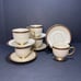 Lenox MONROE Pattern Teacups & Saucers Set