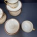 Lenox MONROE Pattern Teacups & Saucers Set