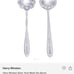Harry Winston Silver Tone Metal Tea Spoon Set