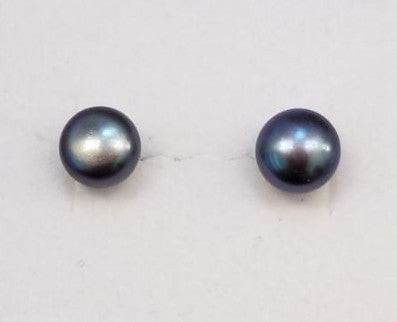 14K Gold Pearl Earrings