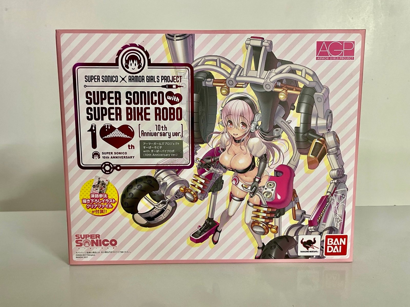Bandai AGP Armor Girls Project Super Sonico With Super Bike Robo