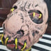 Vintage 1995 Be Something Studios Shrunken Head B.S.S. BY BY Halloween Prop