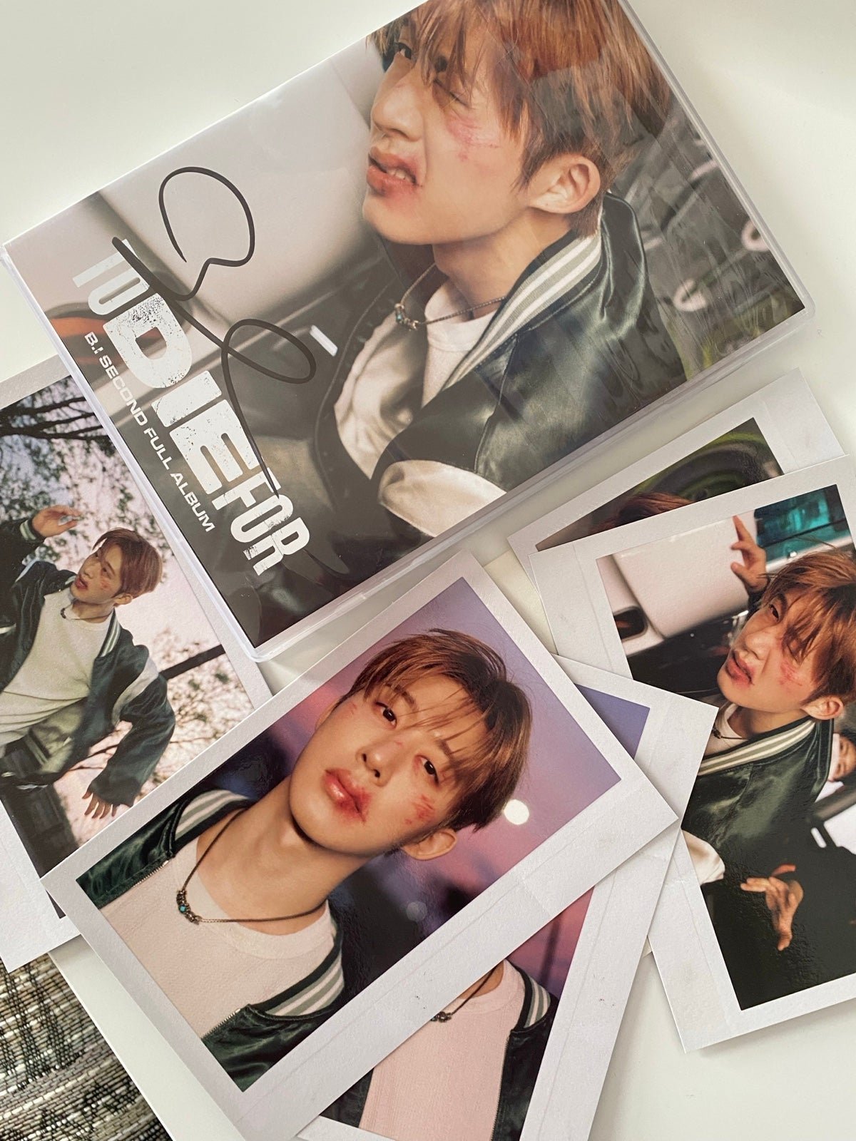 hanbin b.i signed album