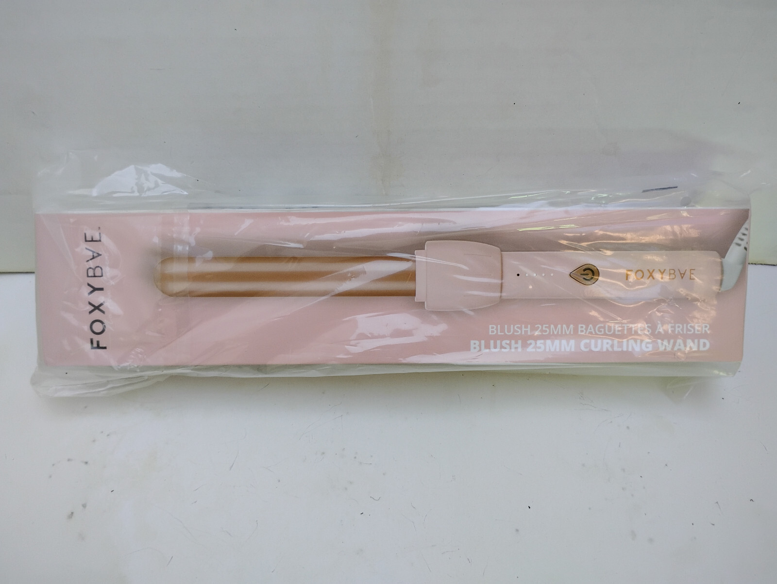 FOXYBAE Blush 25mm Curling Wand New In Box