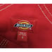 Dickies Relaxed Straight Leg Carpenter Overalls Red Women's Size Small