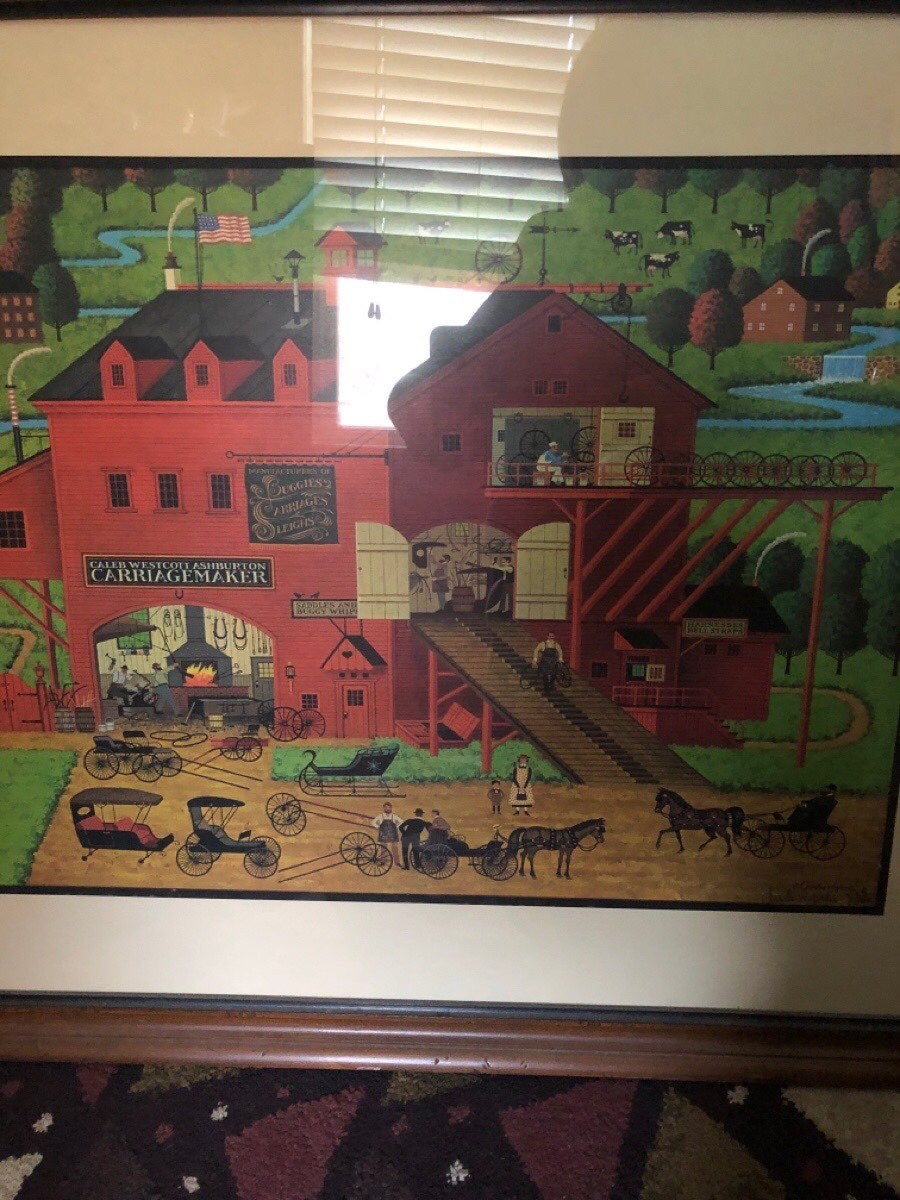 Charles Wysocki framed print