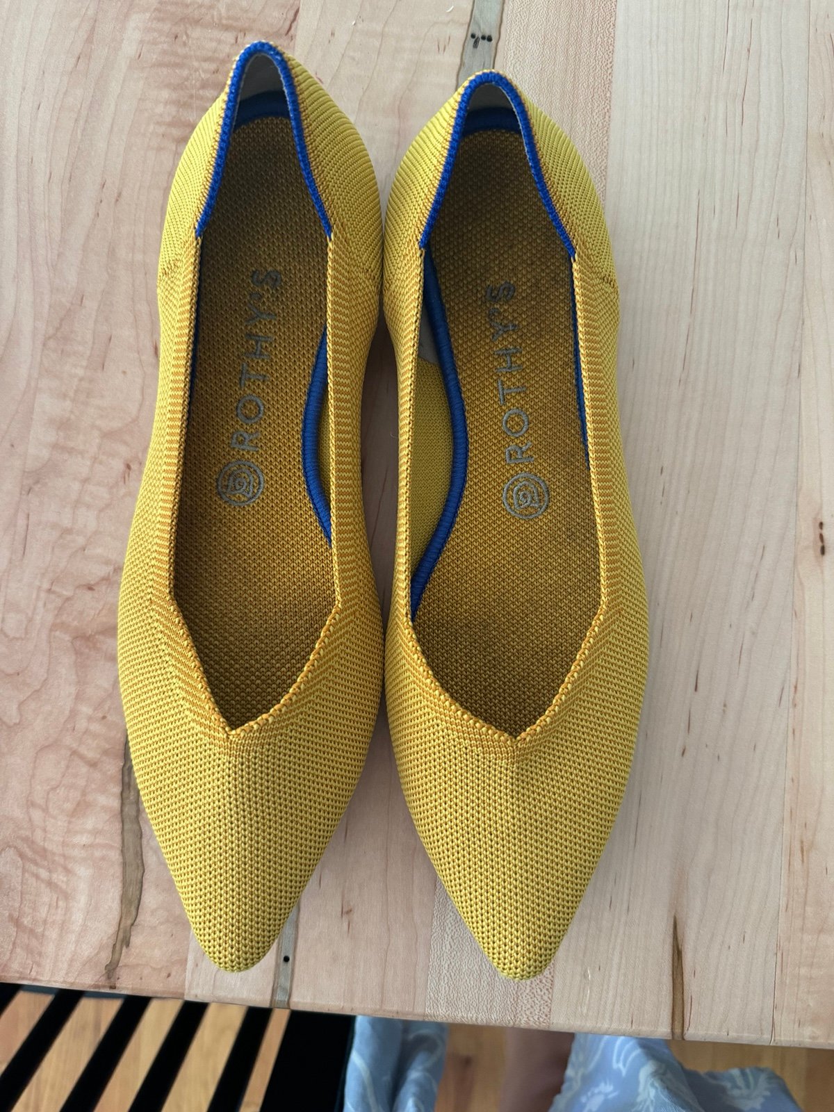 Rothy's yellow point