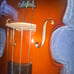 SKYLARK Model MV.007 Violin Case and Bow VINTAGE STUDENT INSTRUMENT. It’s in a