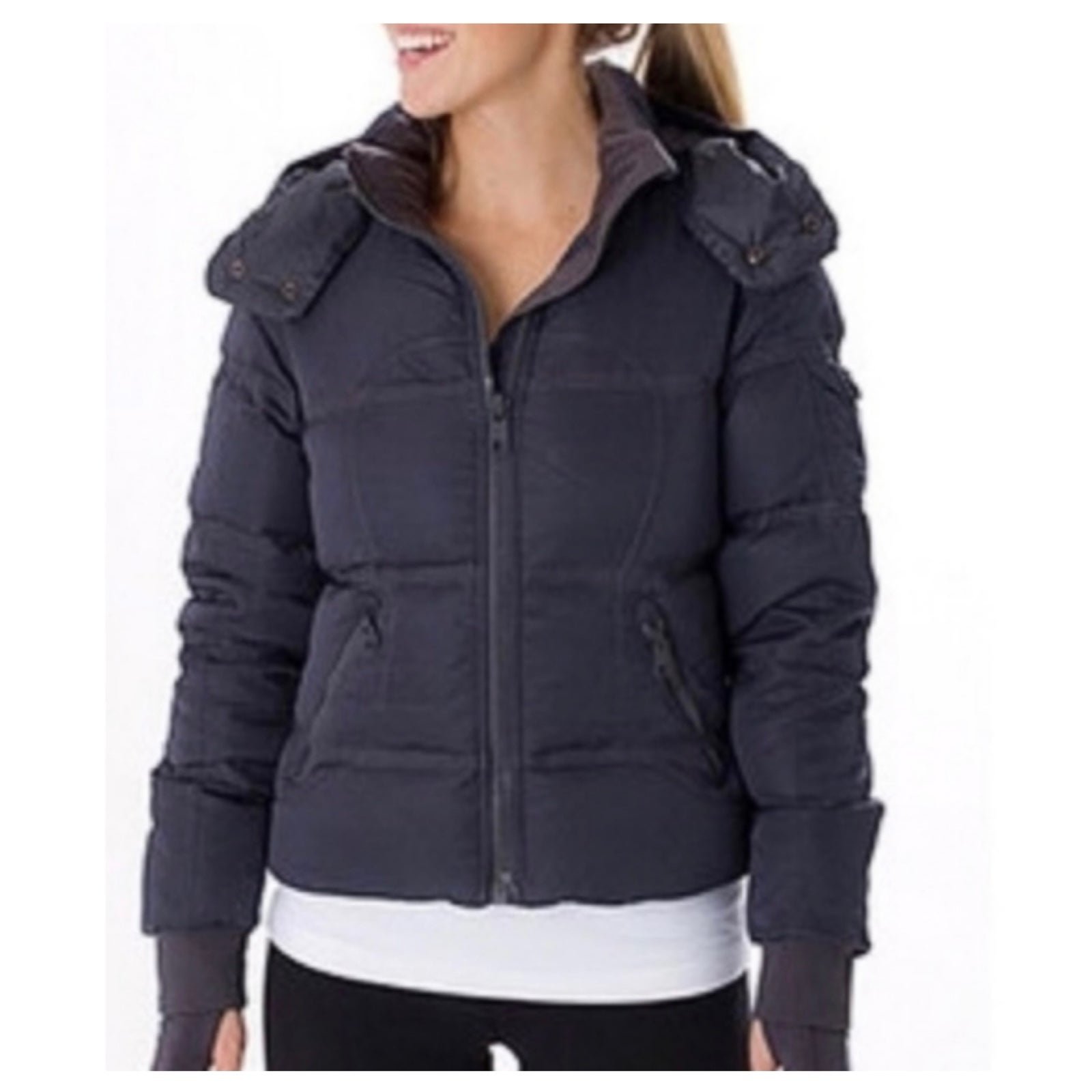 Lululemon Rare Peace Of Mind Premium Goose Down Puffer Jacket sz.6