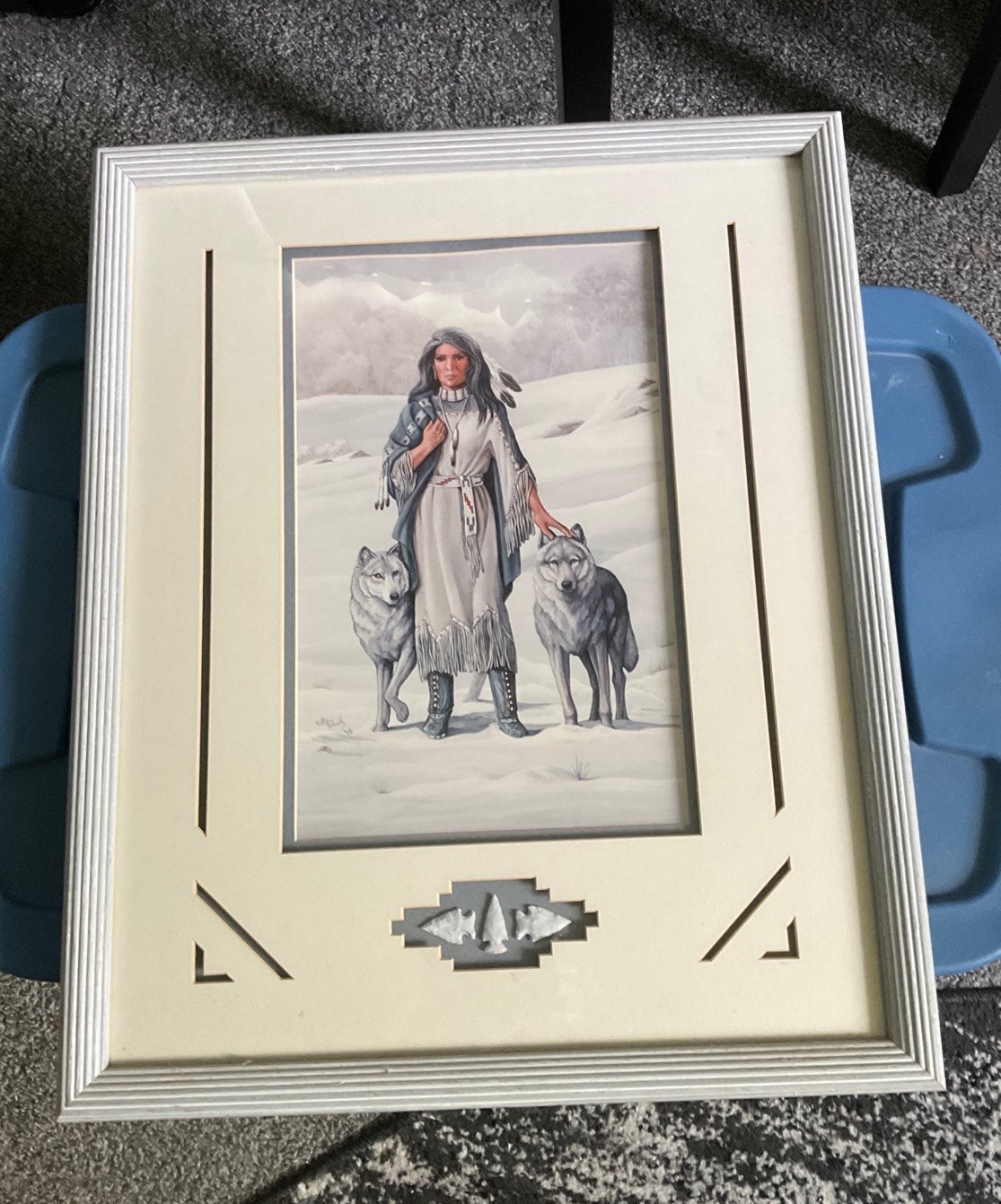 Sister Wolf Print by BA Roberts