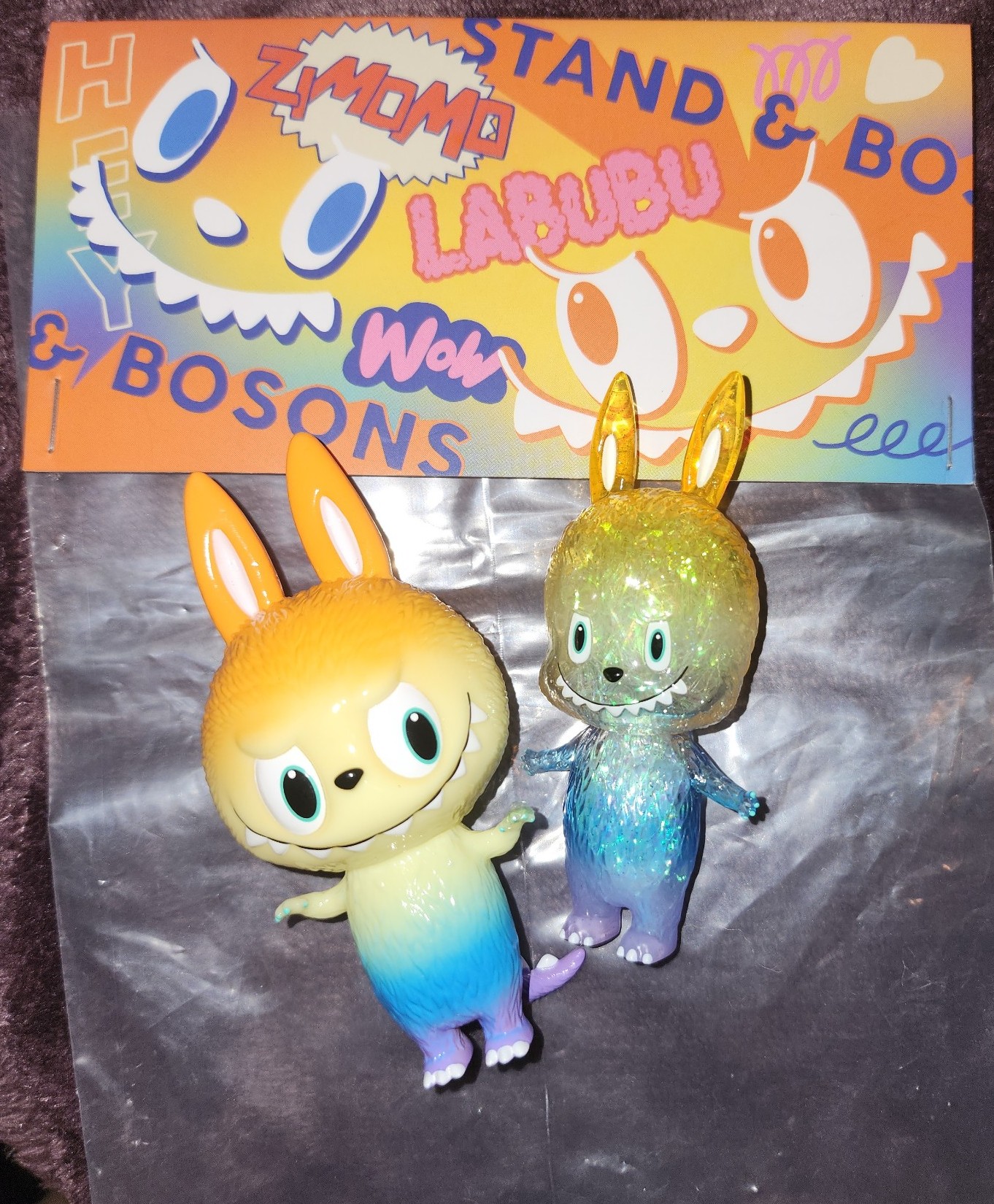 Pop Mart Labubu Stand & Zimomo Bosons