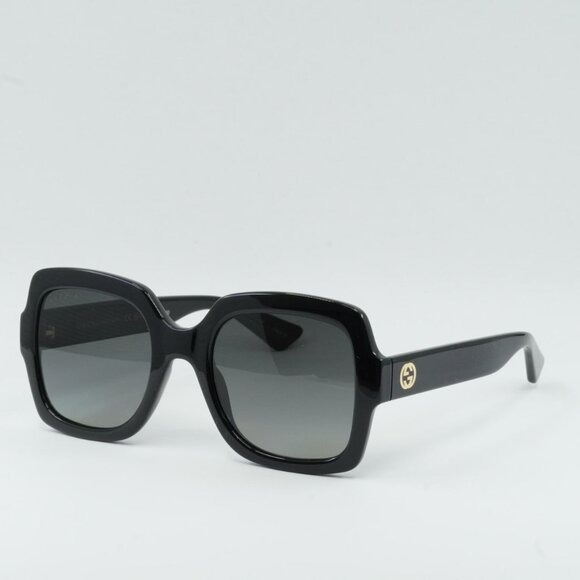 New Gucci GG1337S 002 Sunglasses - Black Frame, Grey Polarized Lenses