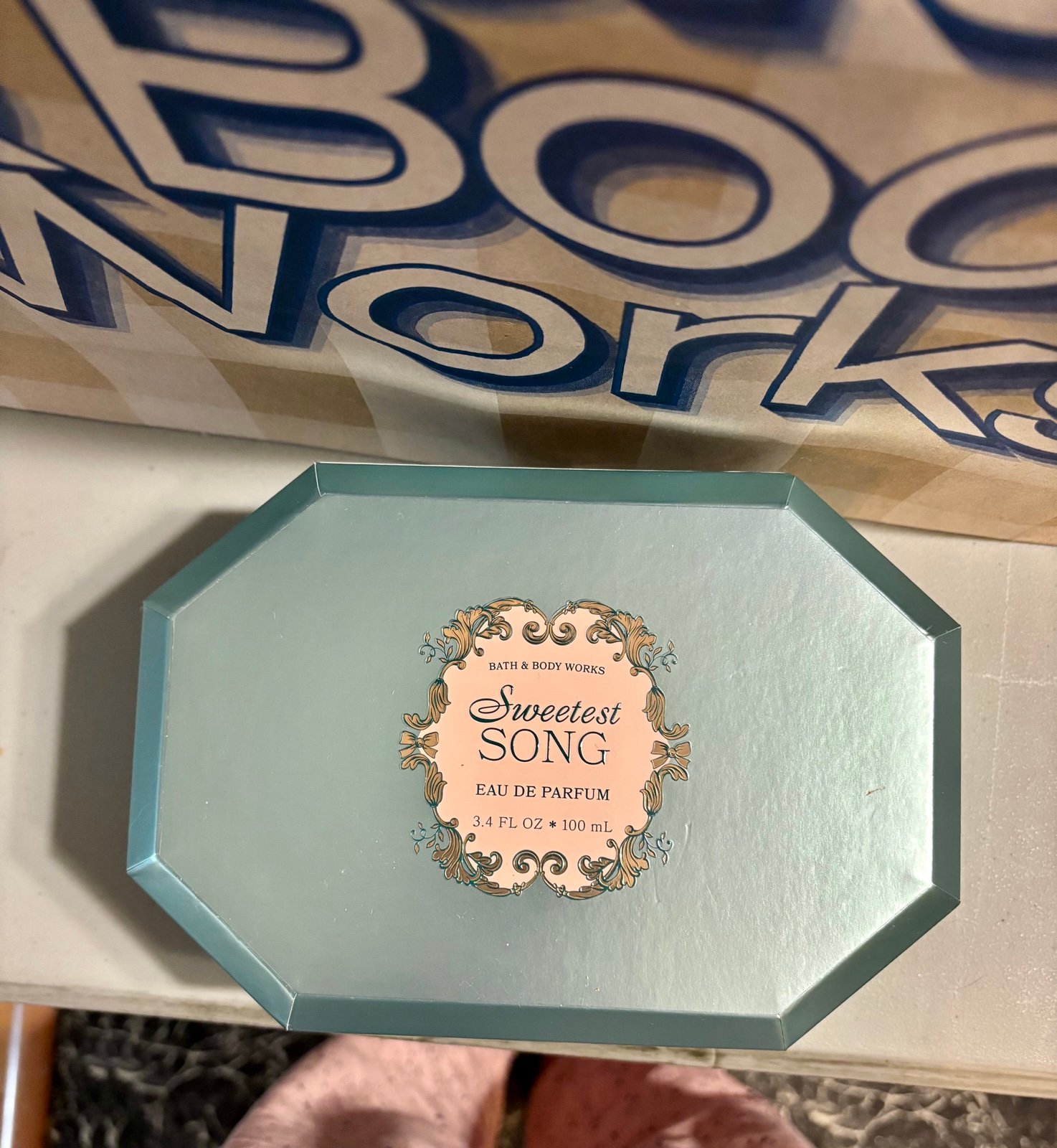 Bath and Body Works Sweetest Song Perfume and Music Box