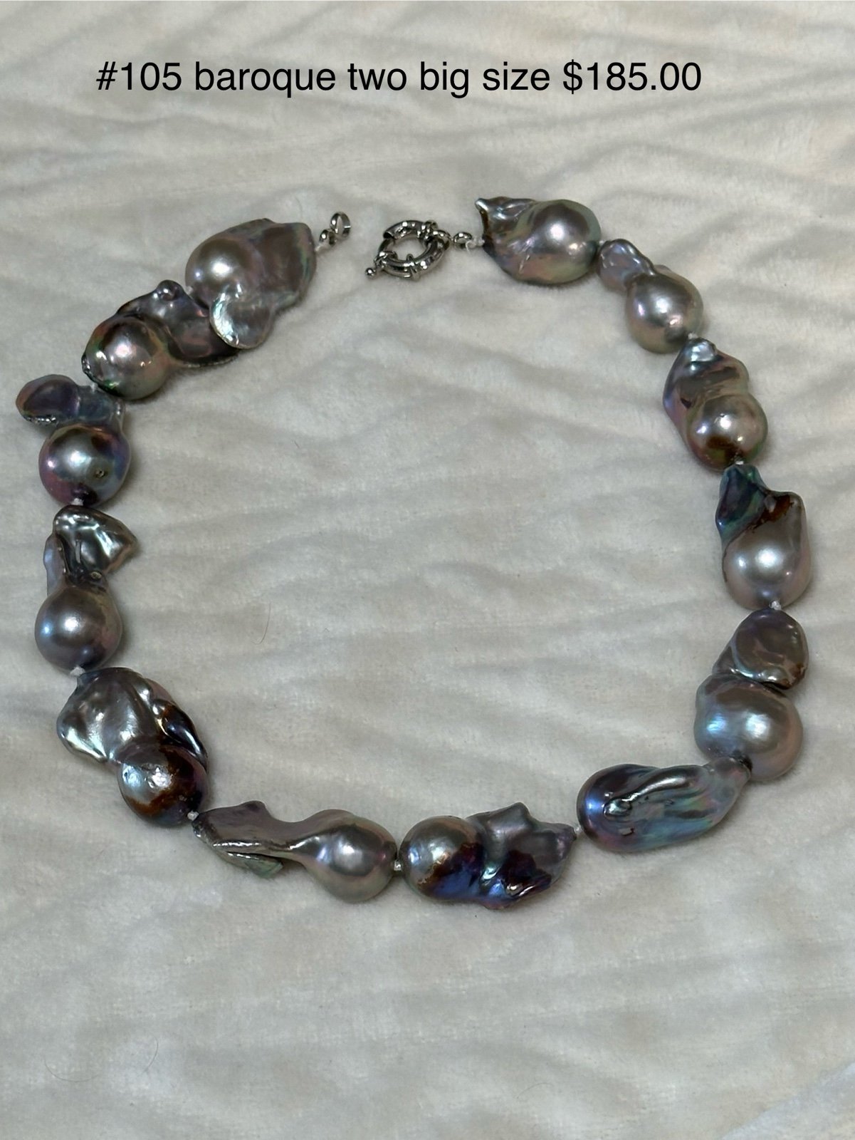 fresh water pearl necklace