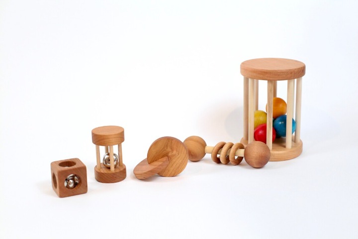 4-8 Month Baby Set of 5 Toys