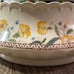 Antique Vernon Kilns MCM Hibiscus Round Serving Platter 15” And Soup Tureen Bowl