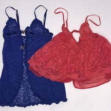Bundle of 2 Victoria’s Secret mesh camisoles size small