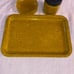 Gold glitter rolling set