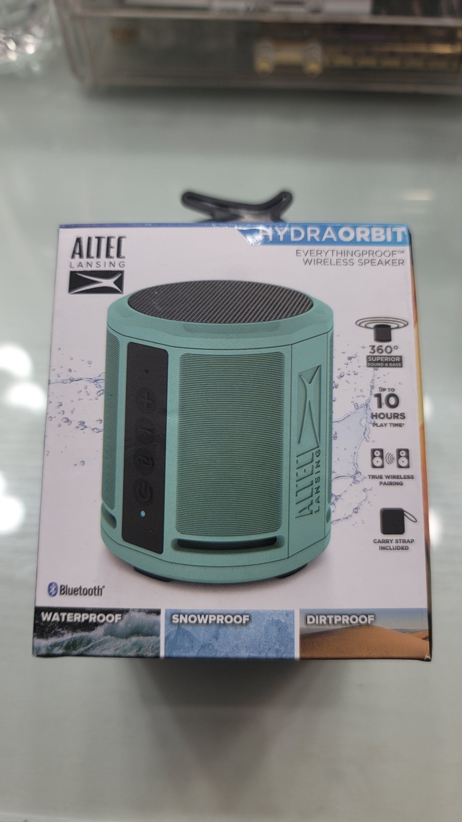 ALTEC Lansing HydraOrbit EverythingProof Bluetooth Speaker NEW