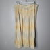 NWT Madewell Women’s XXL Tie-Front Paperbag Midi Skirt in Ombré Gingham orange