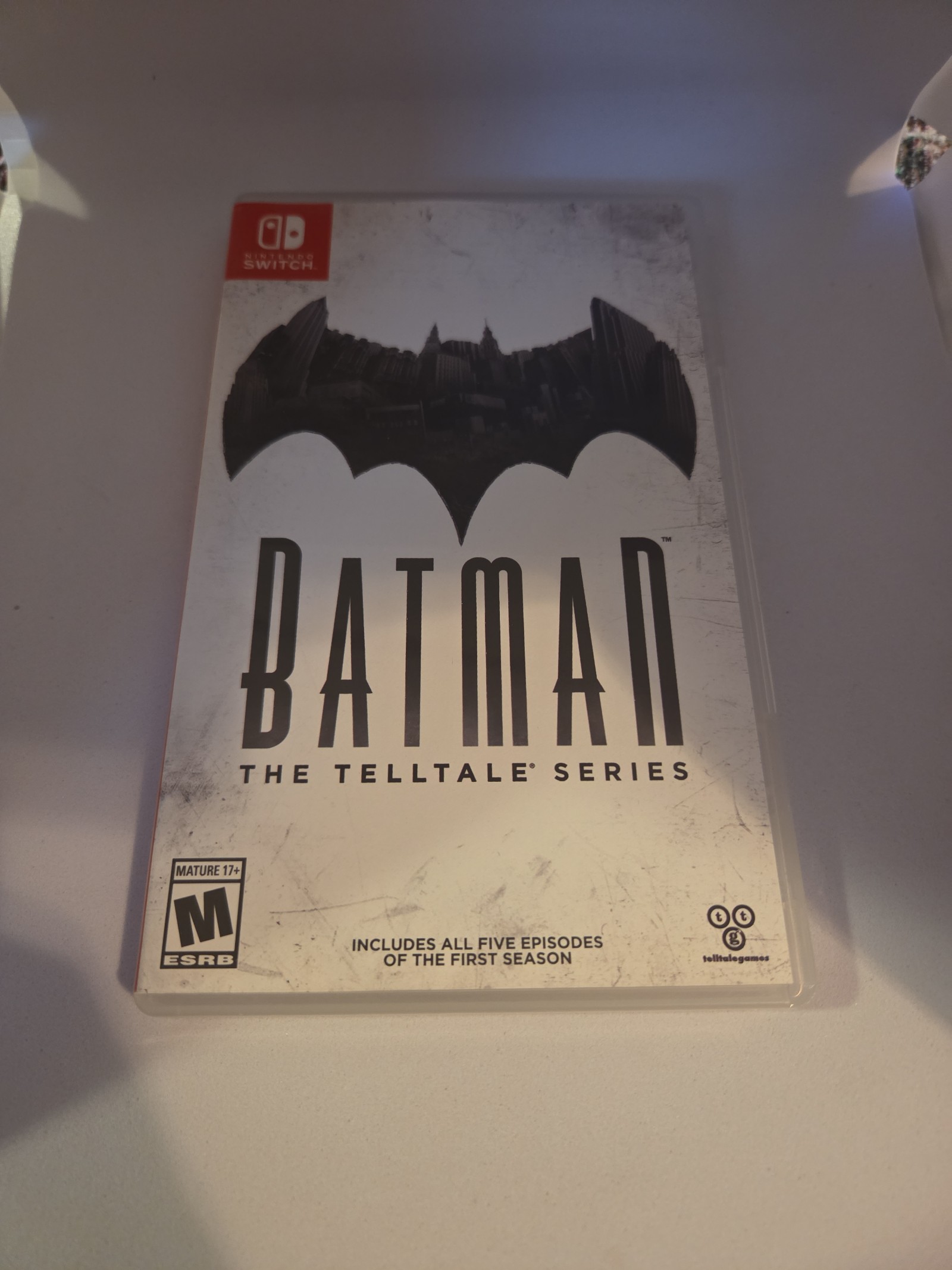 Batman telltale nintendo switch