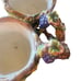 CORNUCOPIA Ceramic Set 13x10 Serving Tray W/2 Mugs Fruit & Weave Pattern Festive