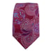 TED BAKER LONDON Red Paisley Silk Tie Made In USA 59 -3 EX COND