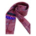 TED BAKER LONDON Red Paisley Silk Tie Made In USA 59 -3 EX COND
