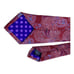 TED BAKER LONDON Red Paisley Silk Tie Made In USA 59 -3 EX COND