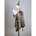 INC International Concepts Women's Cheetah Print Long-Sleeve Halter Top XS NWT