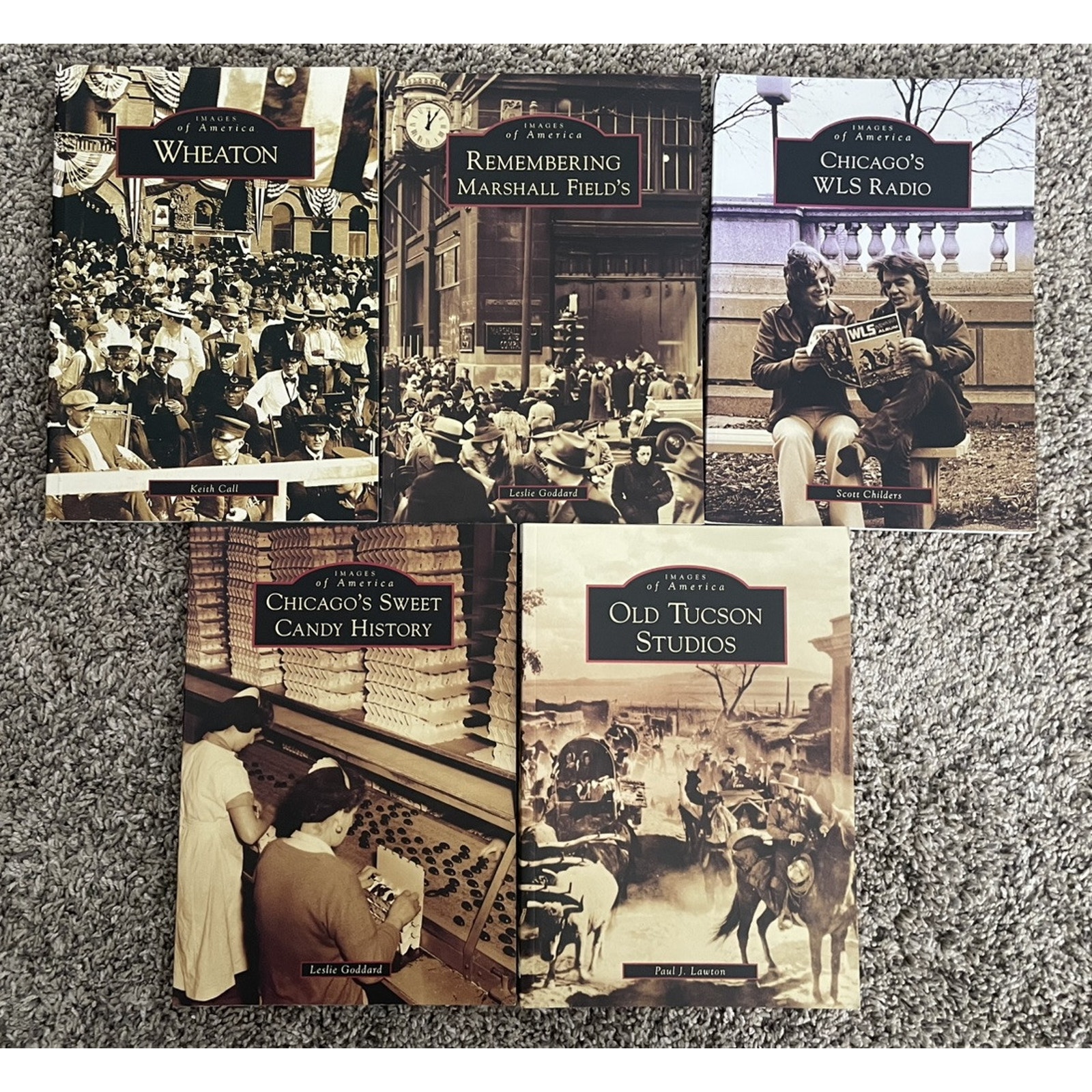 Arcadia Publishing Images of America Lot of 5 Paperback Chicago Illinois Arizona