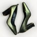 Kat Laconie Meg 3”Heels Metallic Khaki Size 10