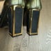 Kat Laconie Meg 3”Heels Metallic Khaki Size 10
