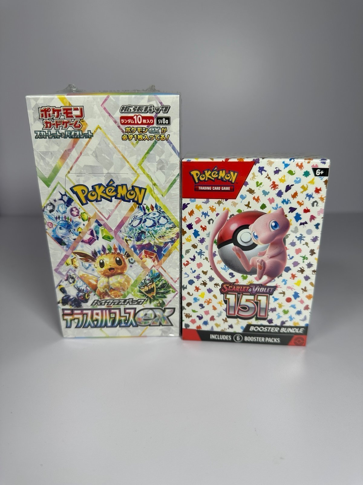 BUNDLE!! 151 Booster Bundle & Japanese Pokémon Terastal Festival ex Booster Box