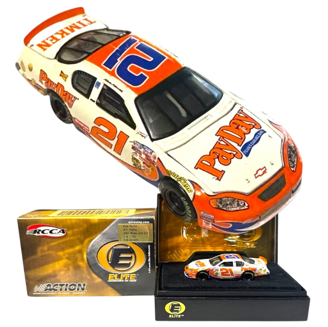 NASCAR Kevin Harvick #21 Payday 2003 Monte Carlo Elite 1:64 - Limited Edition