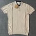 Medium Size Nwt Burberry Men's Knit Polo T-Shirt