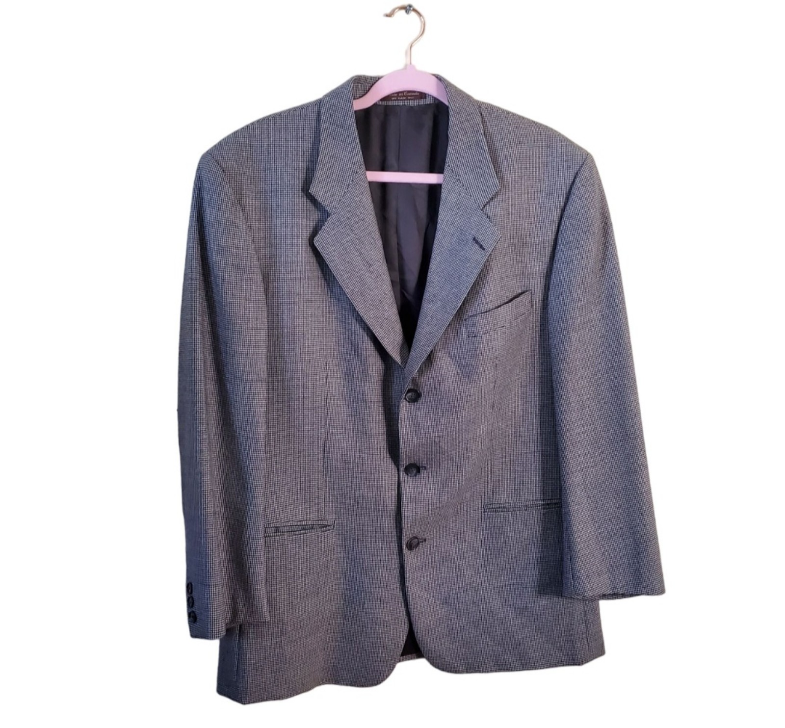 Campo Zanieri Designer Wool Sport Jacket Size 44R