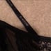 Bebe Black Lace Halter Top