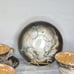Vintage Occupied Japan Dragonware Tea Cups Saucer Set (4) Moriage Orange Luster