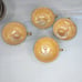 Vintage Occupied Japan Dragonware Tea Cups Saucer Set (4) Moriage Orange Luster