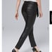 White house black market leather pants 8