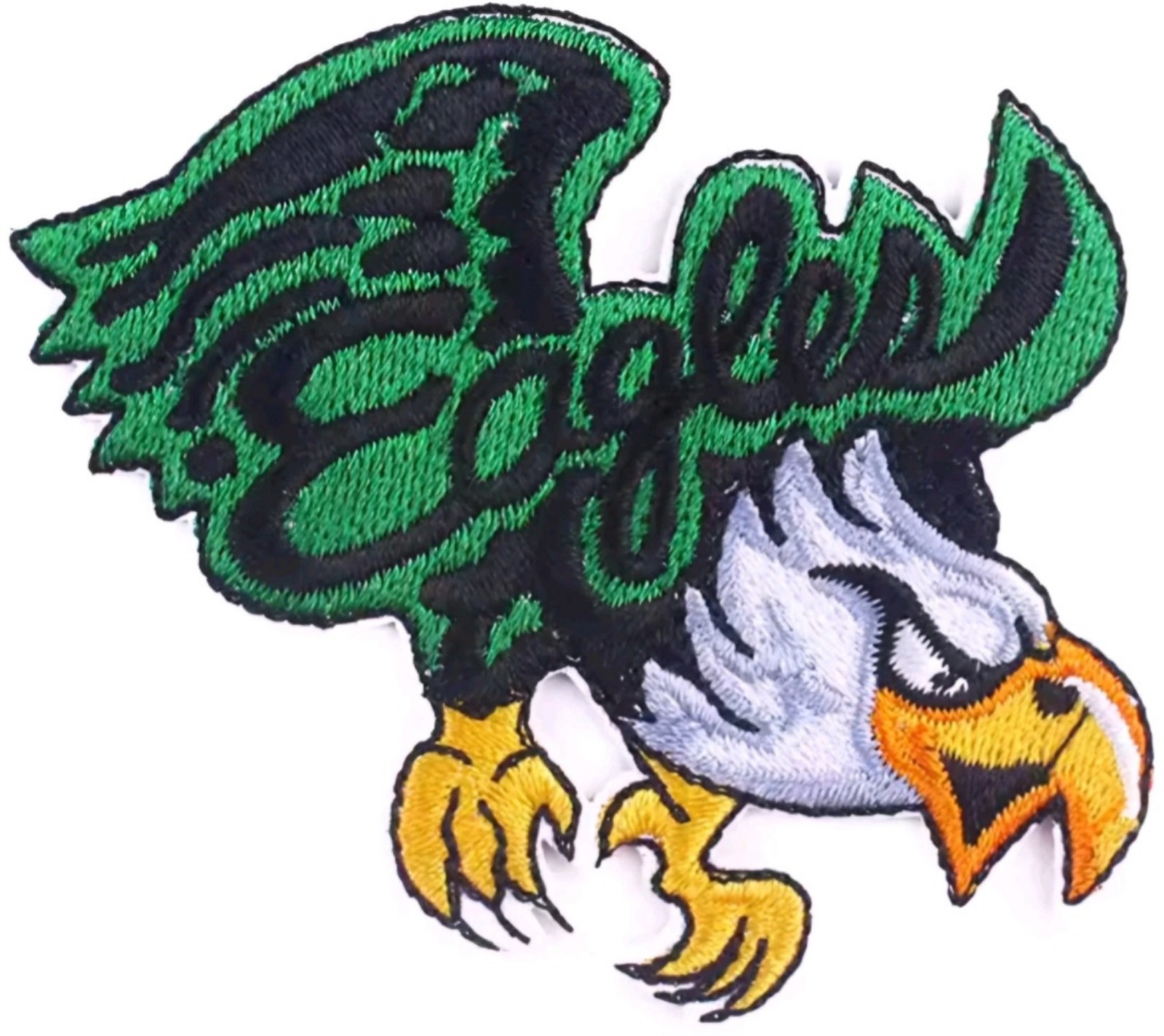 Philadelphia Eagles embroidered Iron on patch 6 ct.