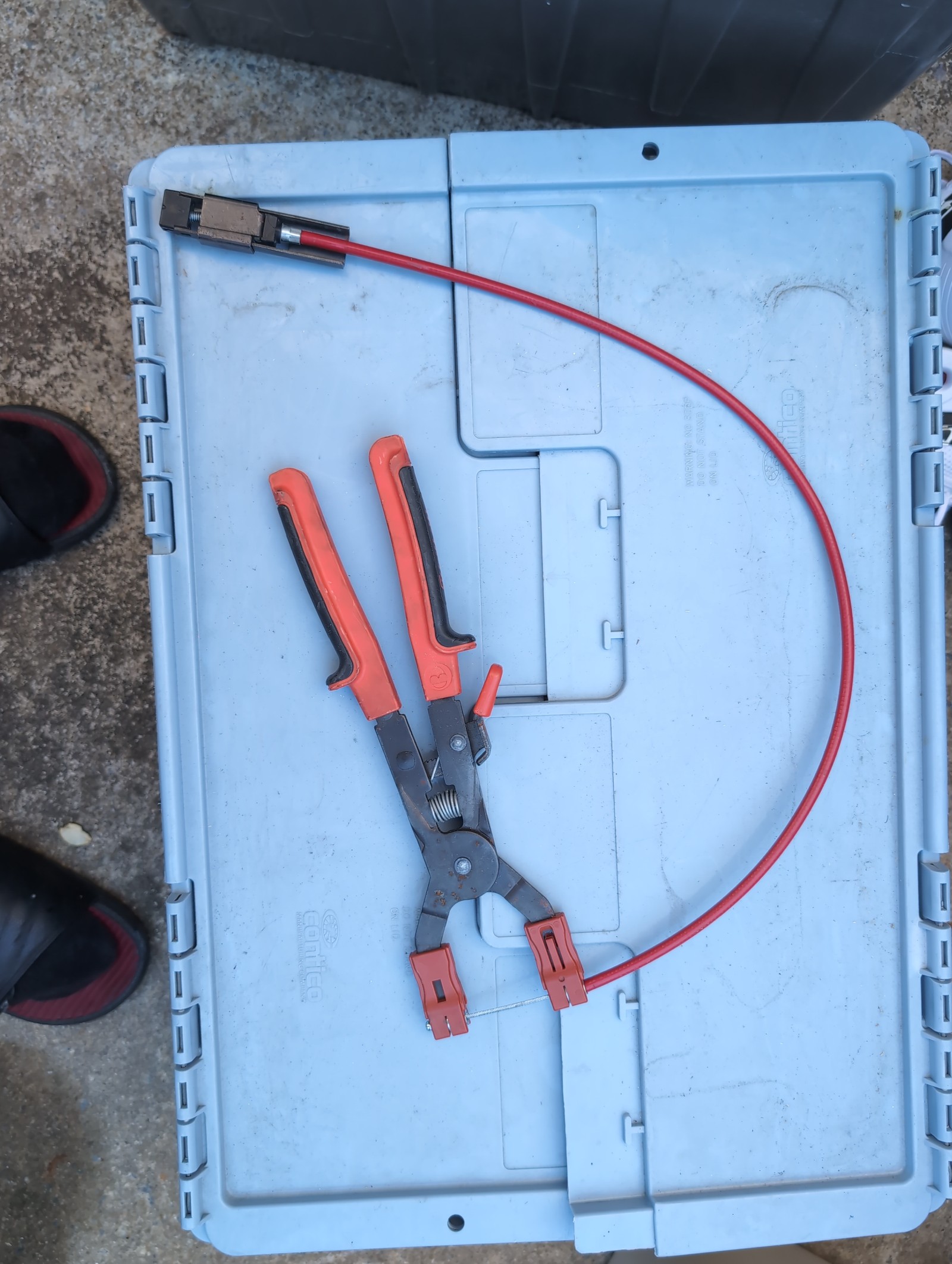 Remote plier ,snap on