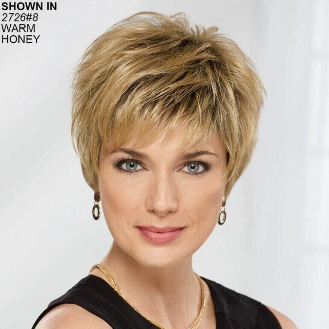 Paula Young Whisper Lite A3416 Geneva Style Hair Wig in Warm Honey 27268 Average