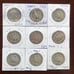 Walking Liberty Half Dollars - Nine Semi-Key and Early Date Silver Coins