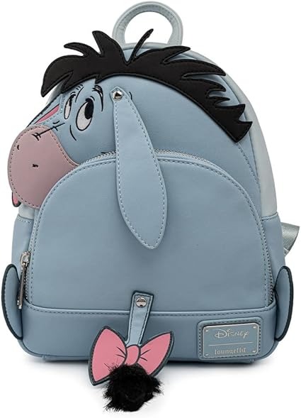Loungefly Disney Eeyore Cosplay Womens Double Strap Shoulder Bag Purse, One Size